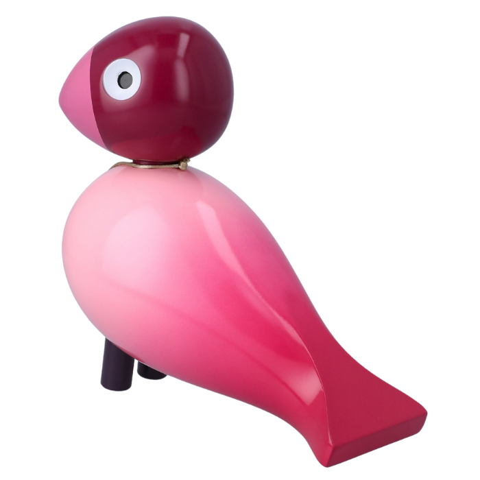Kay Bojesen 39827 Story Bird Wooden Figurine in Pink