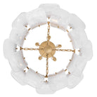 Fredrick Ramond FR46911BNG Fleur Semi-Flush/Pendant in Burnished Gold