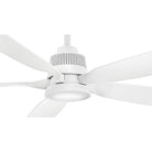 Éclairage intelligent LED Bodin 906564FMW-LDD de Hinkley Lighting Ventilateur  en blanc mat