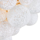 Fredrick Ramond FR41565DA Marabel Verre soufflé à plusieurs niveaux Suspension en laiton vieilli
