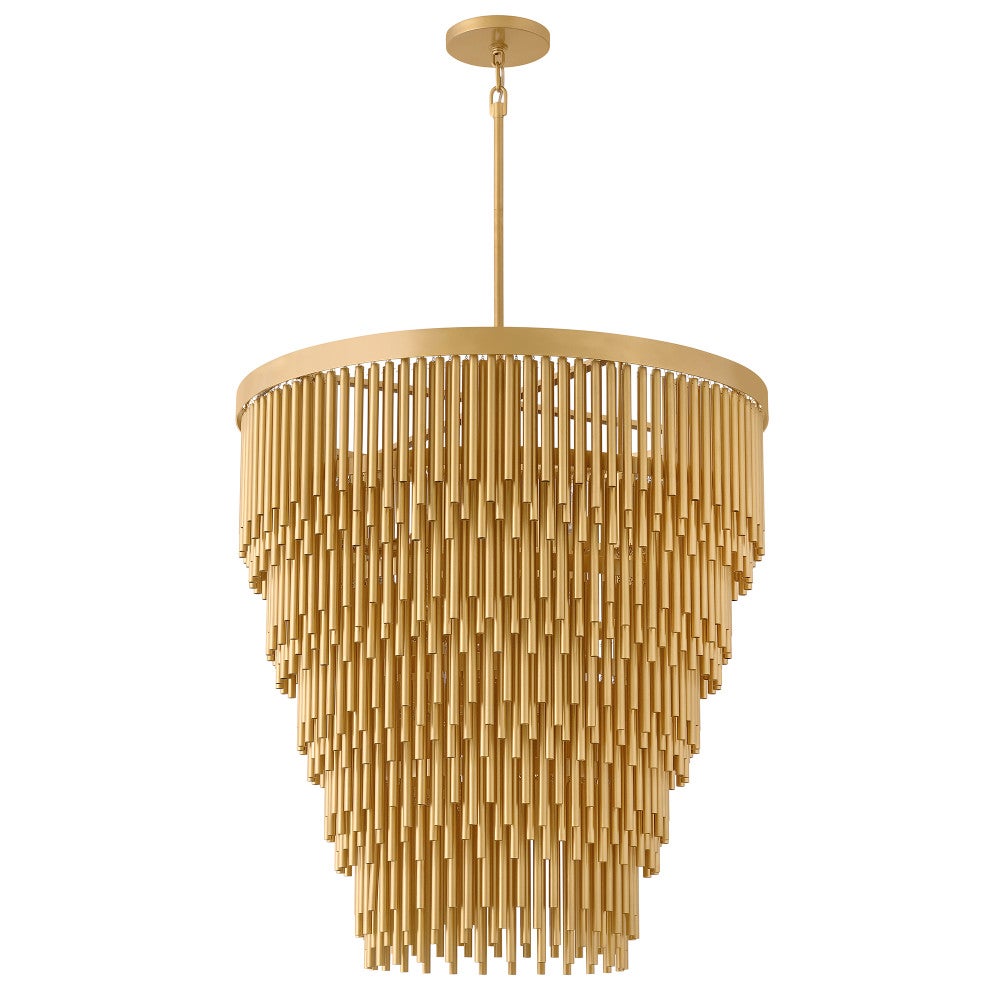 Éclairage Hinkley 30495DXG Bijou Multi Tier Suspendu en or de luxe