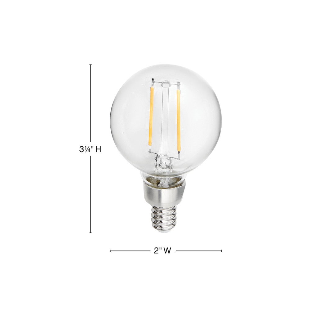 Ampoule LED LumiGlo E12G162243CL de Hinkley Lighting (Accessoires)