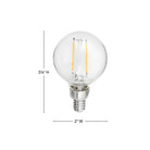 Ampoule LED LumiGlo E12G162243CL de Hinkley Lighting (Accessoires)