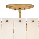 Fredrick Ramond FR47753BNG Simone Semi-Flush Mount in Burnished Gold