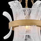 Fredrick Ramond FR46917BNG Fleur Pendant in Burnished Gold