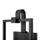 Lark 82104BK Stassi Wall Mount Lantern in Black