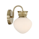 Savoy House 9-1028-1-127 Melbourne Wall Sconce in Noble Brass