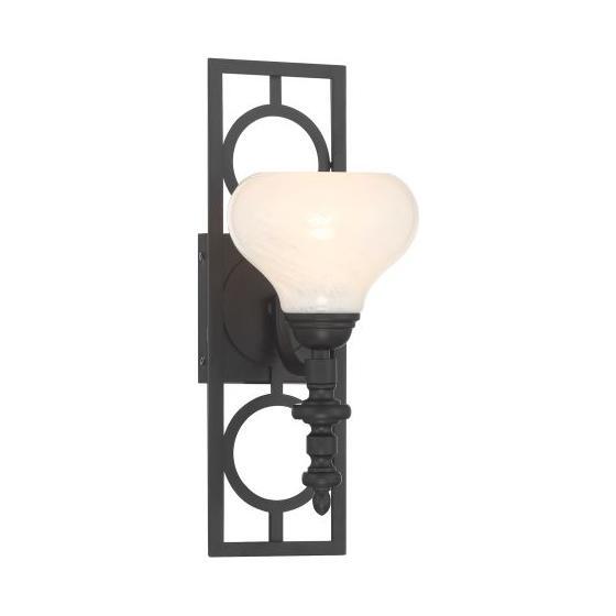 Savoy House - 9-1607-1-322 - One Light Wall Sconce - Allston - Warm Brass