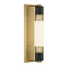 Savoy House 9-2915-1-322 Farrell Wall Sconce in Warm Brass
