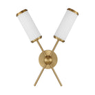 Savoy House 9-3199-2-322 Denison Wall Sconce in Warm Brass