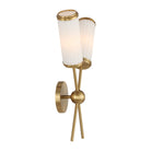 Savoy House 9-3199-2-322 Denison Wall Sconce in Warm Brass
