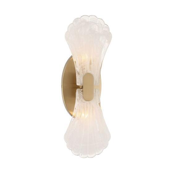 Savoy House - 9-3607-2-127 - Two Light Wall Sconce - Bancroft - Noble Brass