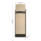 Savoy House 9-4560CP-1-15 Weston Wall Sconce in Mediterranean Bronze