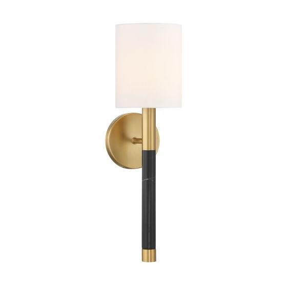 Savoy House - 9-4607-1-322 - One Light Wall Sconce - Conrad - Warm Brass