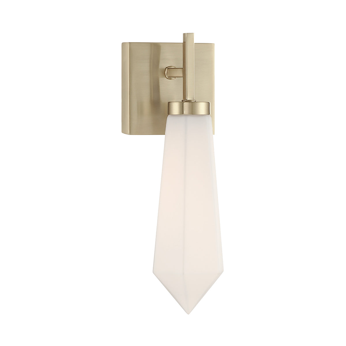 Savoy House 9-6122-1-127 Leland Wall Sconce in Noble Brass