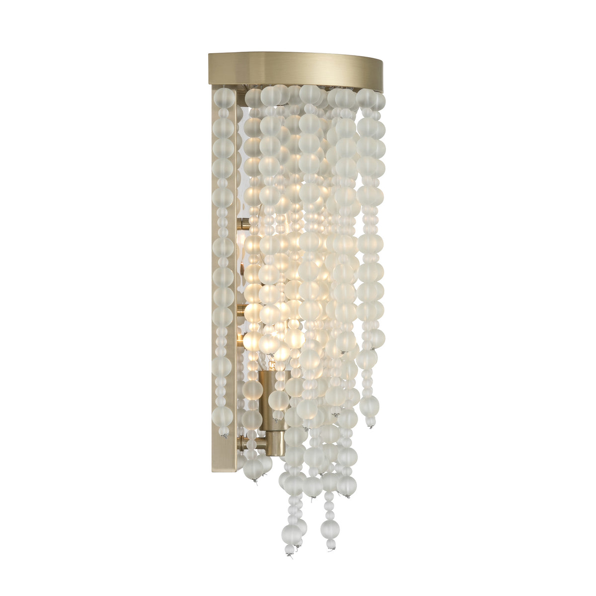Savoy House 9-6452-2-127 Jeanette Wall Sconce in Noble Brass
