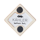 Kähler 693538 Porte-bougies de l'Avent en forme de pain d'épice, marron