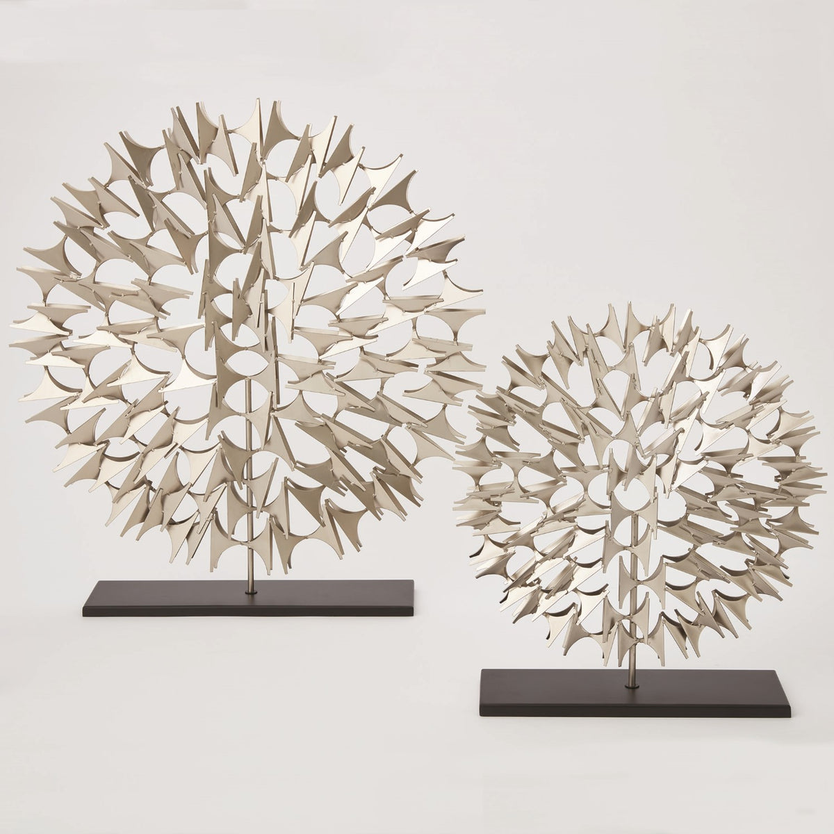 Sculpture Cosmos en nickel