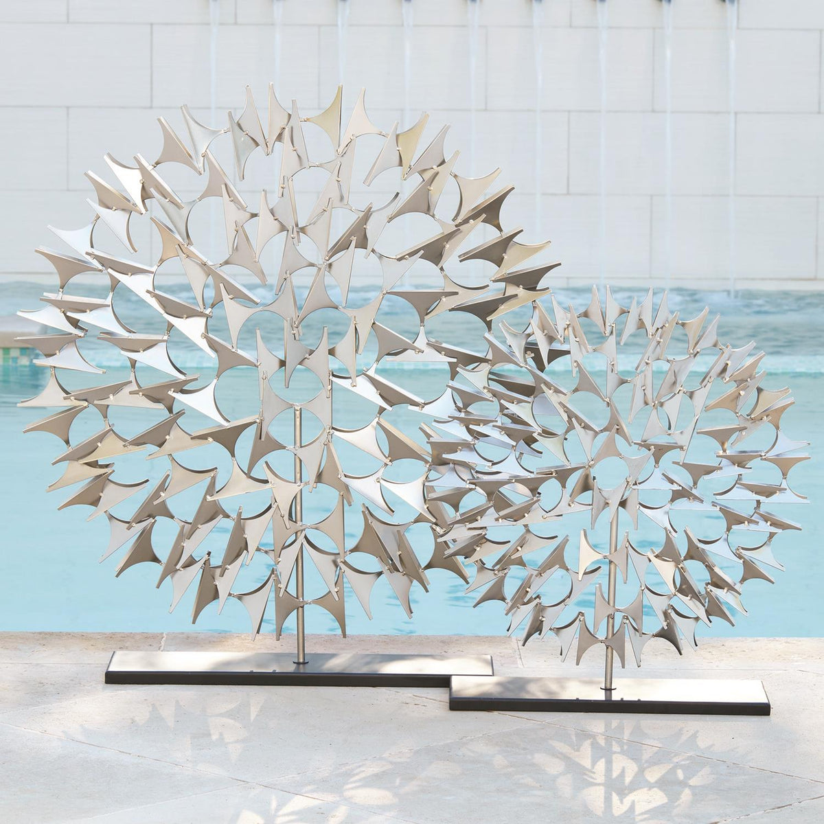 Sculpture Cosmos en nickel