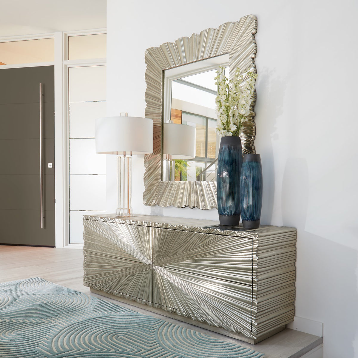 Linen Fold Mirror