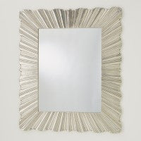 Miroir plié en lin