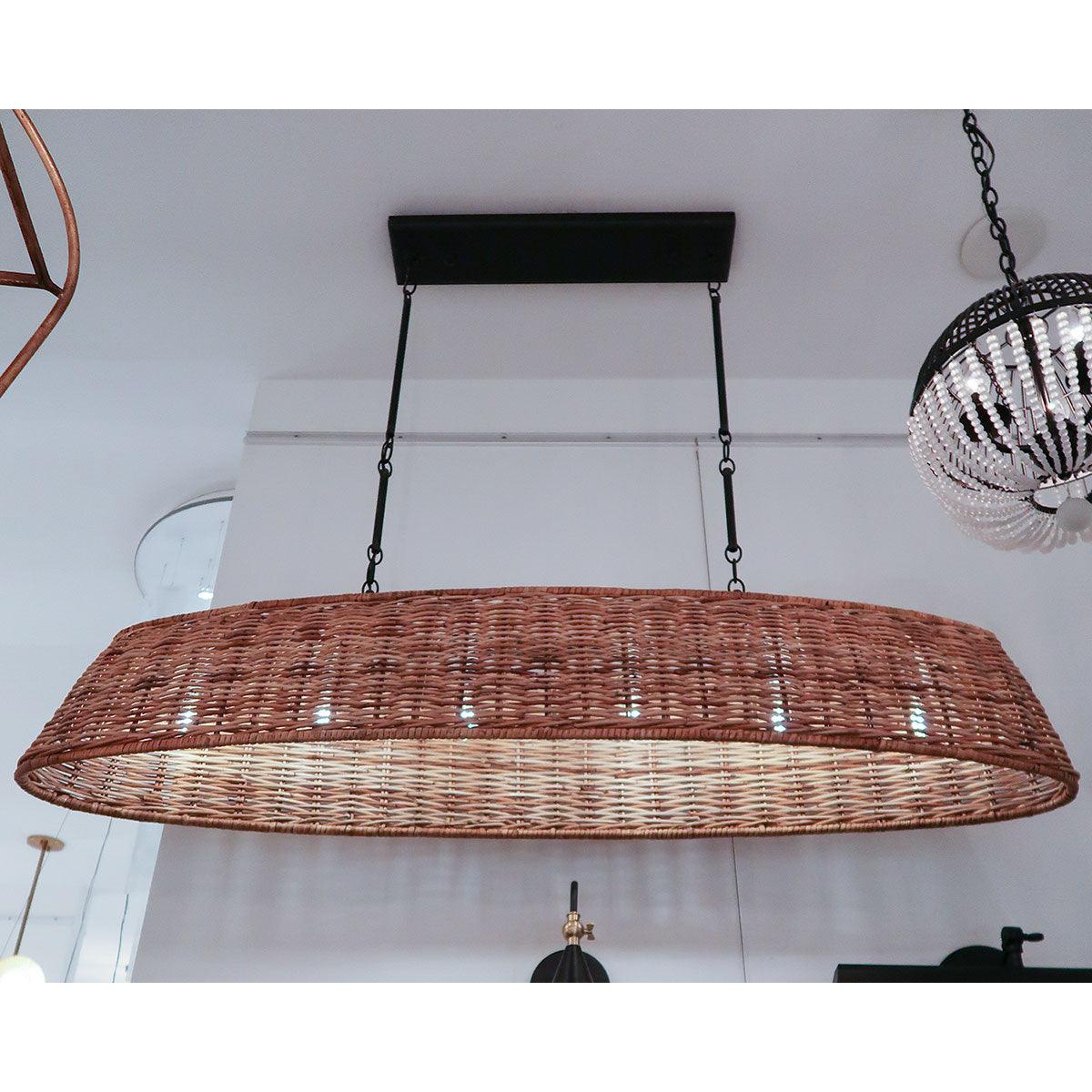 Montreal Lighting & Hardware - Basket Chandelier by Currey and Company | Open Box - 9000-0462-OB | Montreal Lighting & Hardware