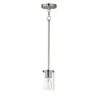Maxim Lighting 90281CLSN Lateral Mini Pendant in Satin Nickel