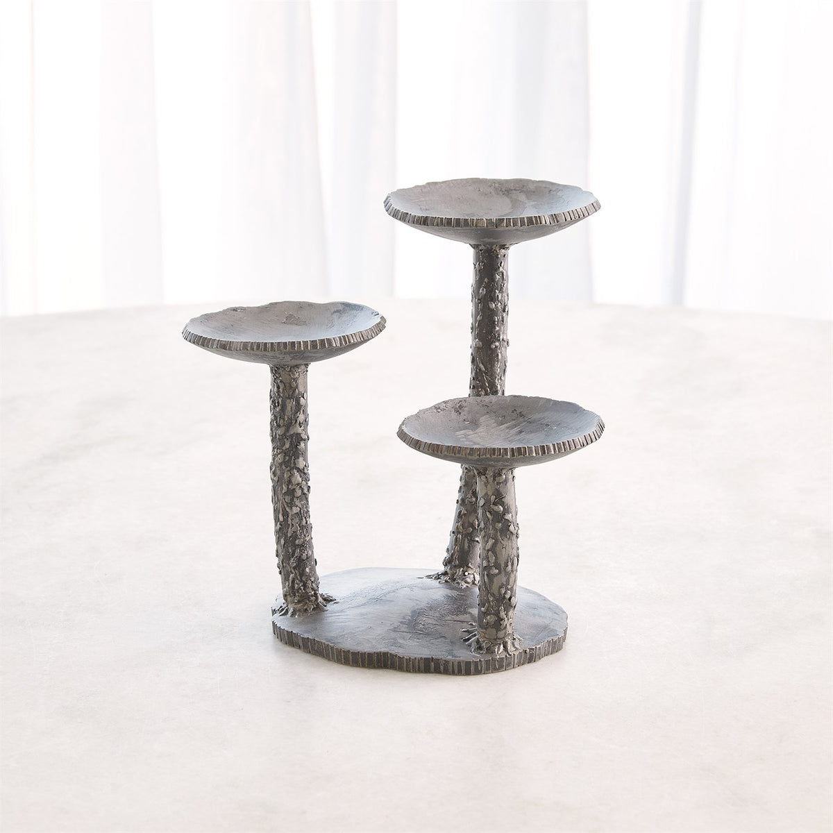 Bougeoir en fleurs de forêt