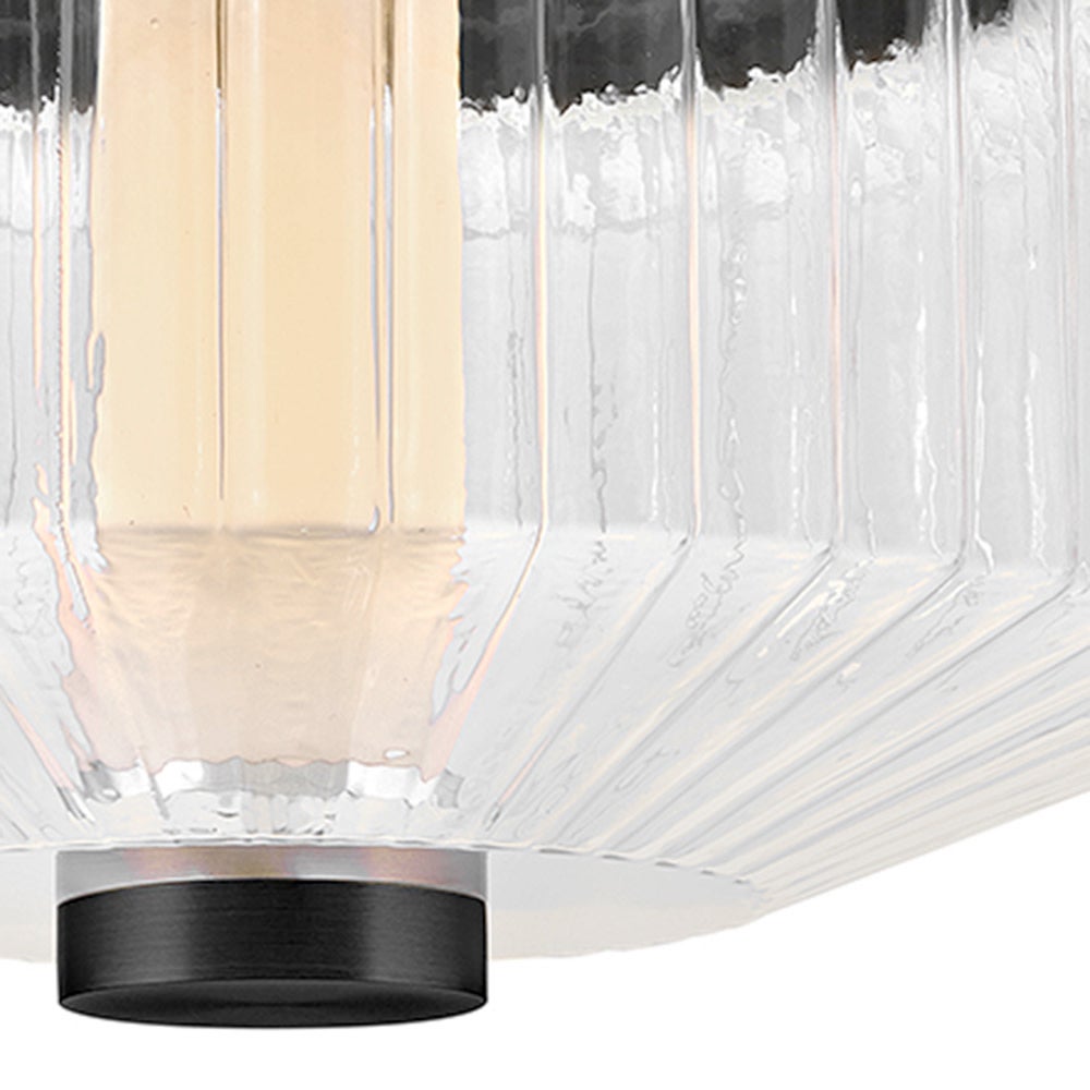 Fredrick Ramond FR41463BK Reign LED Plafonnier en noir
