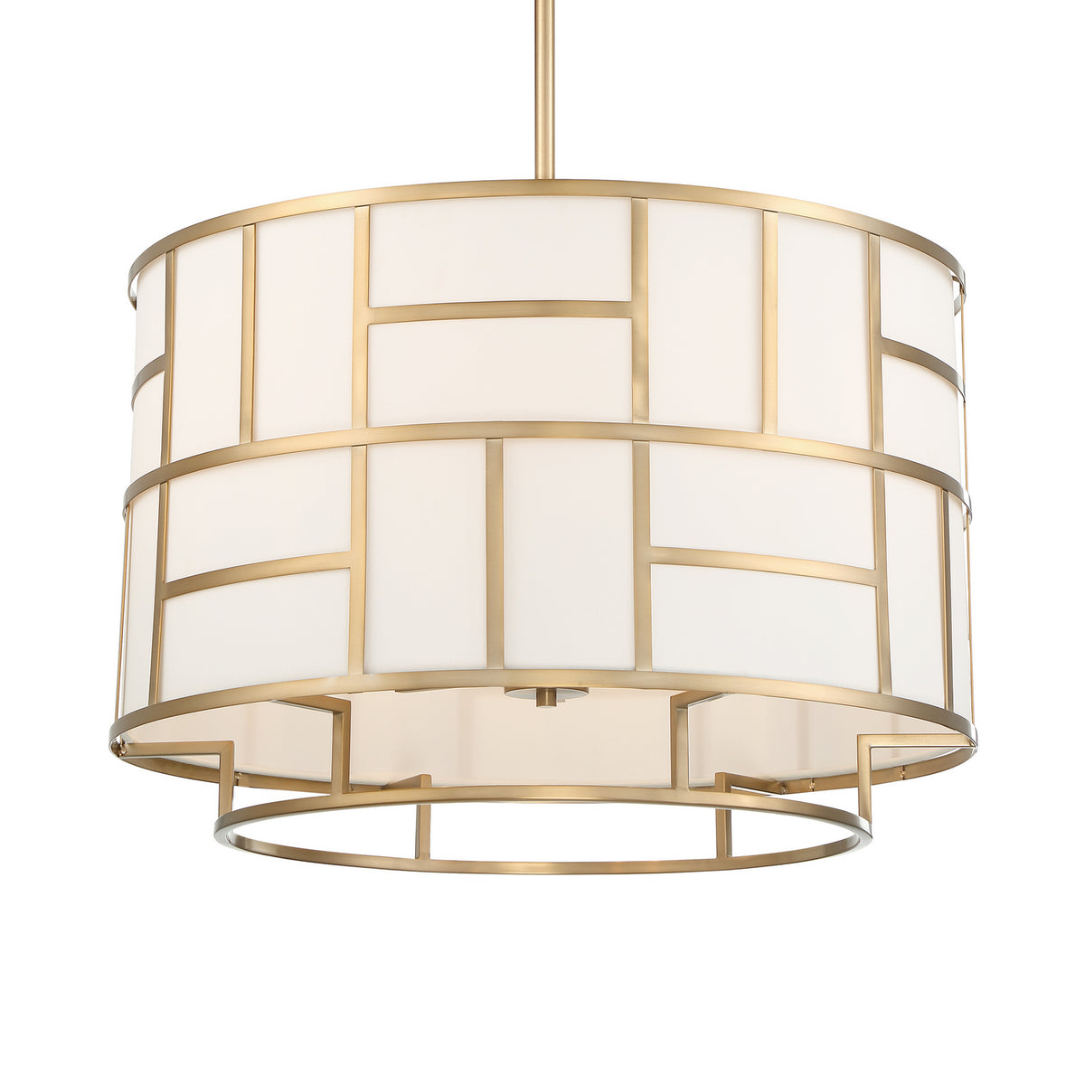 Crystorama - DAN-406-VG - Six lumières Suspendu - Danielson - Or vibrant