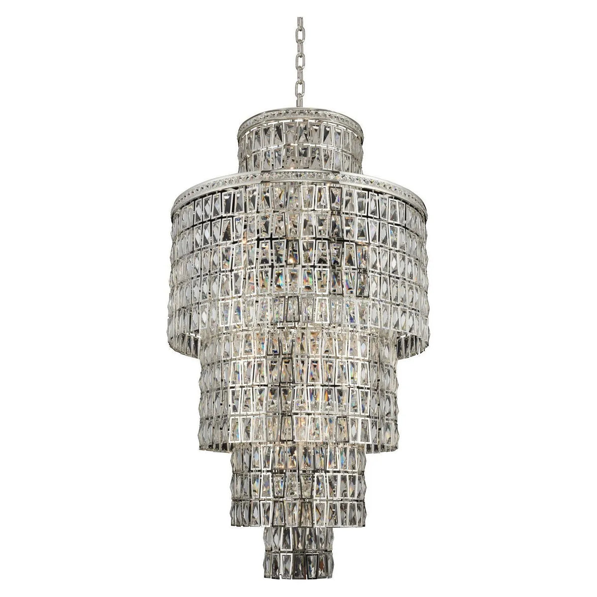 Allegri - 033252-014-FR001 - 22 Light Pendant - Kasturi - Silver