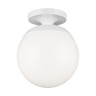 Visual Comfort Studio Canada - 7518EN3-15 - One Light Wall / Ceiling Semi-Flush Mount - Leo - Hanging Globe - White