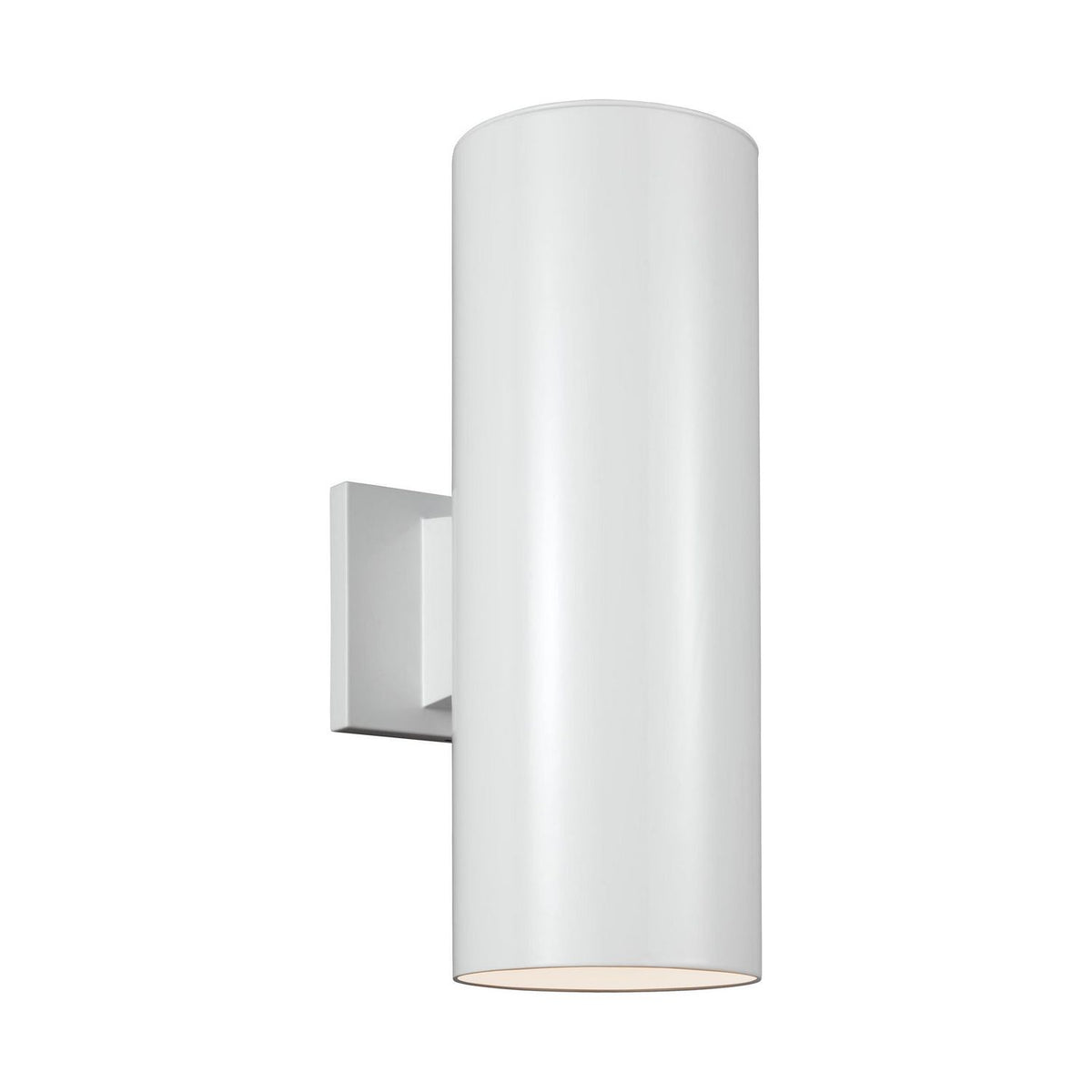 Visual Comfort Studio Canada - 8313802-15 - Two Light Outdoor Wall Lantern - Outdoor Cylinders - White