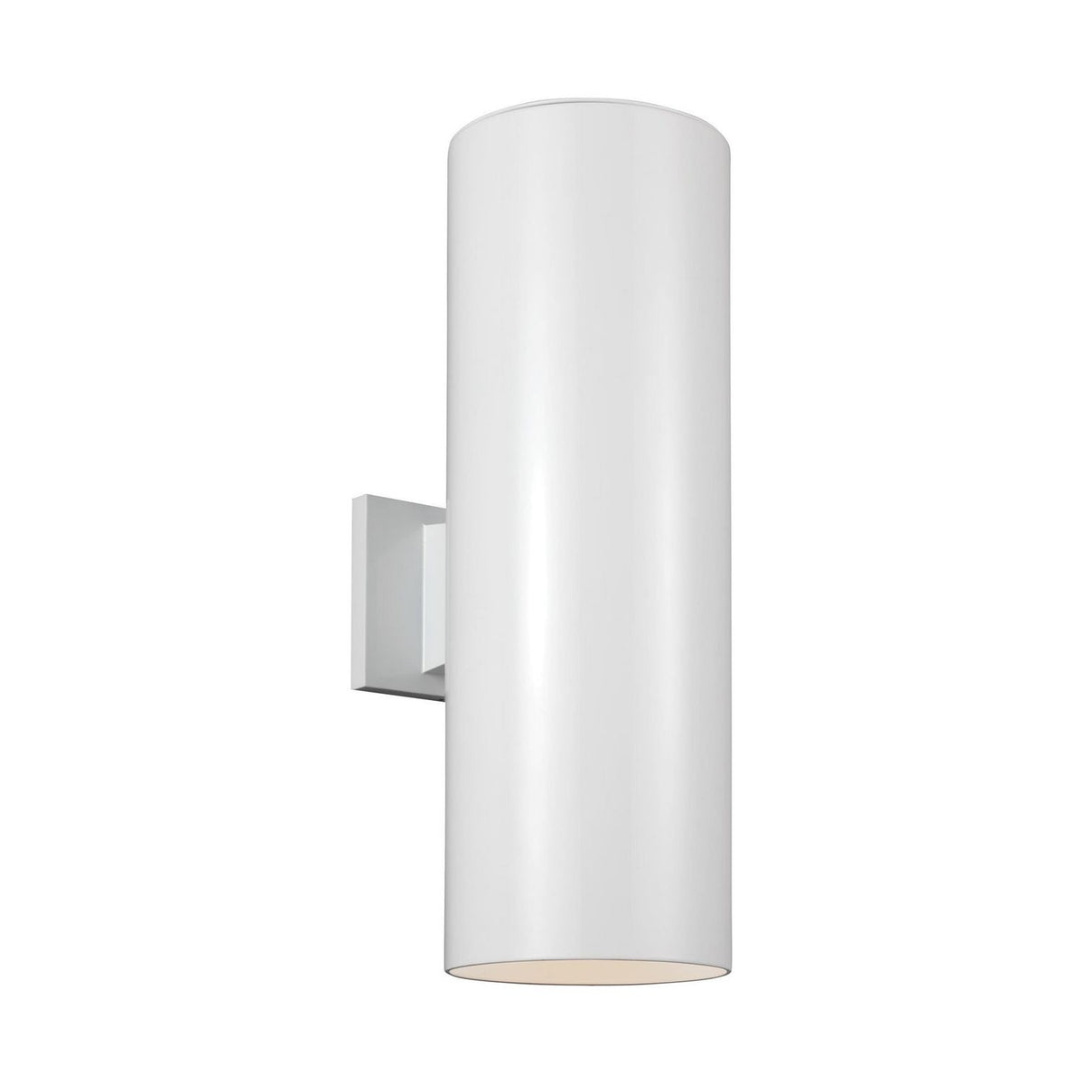 Visual Comfort Studio Canada - 8313902-15 - Two Light Outdoor Wall Lantern - Outdoor Cylinders - White