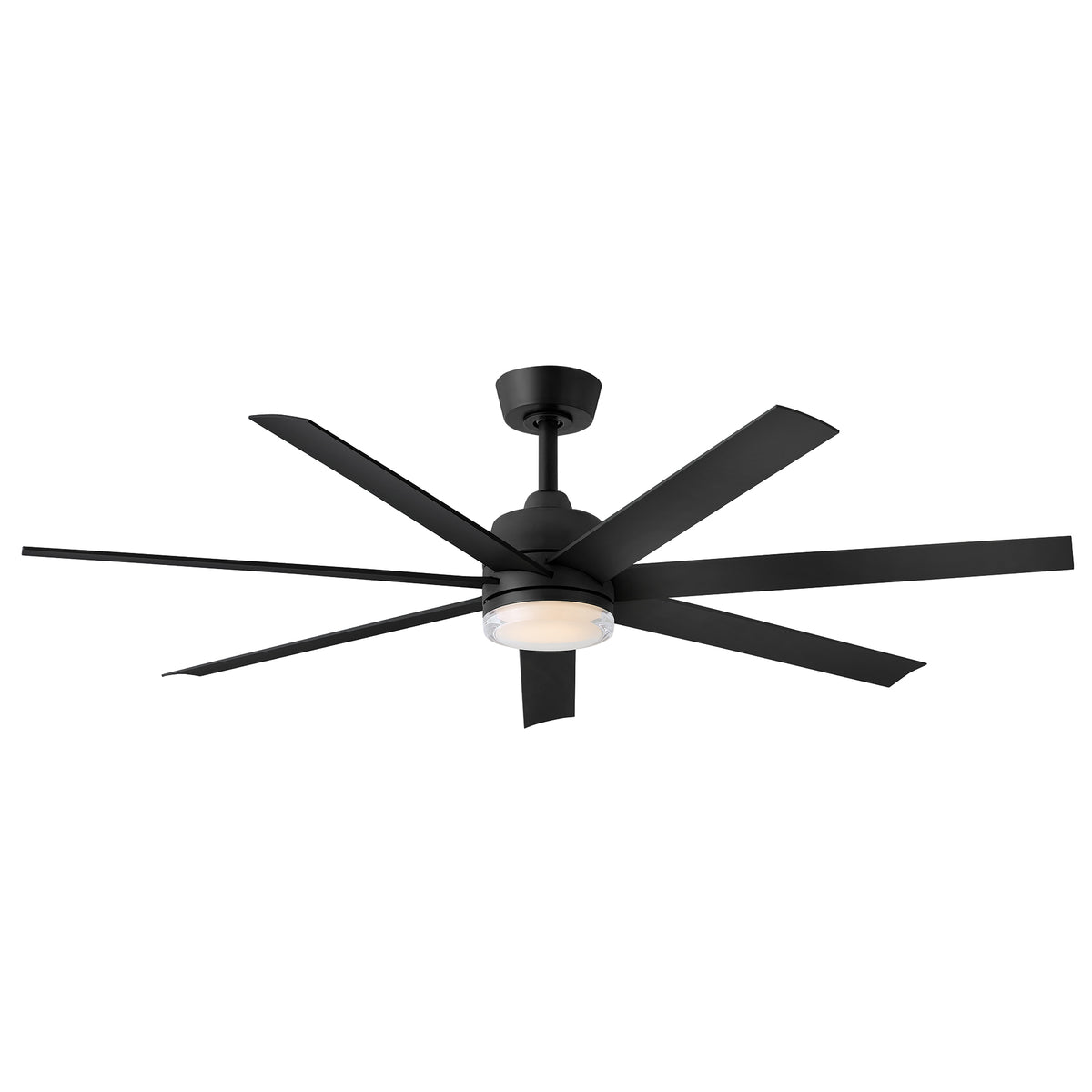 Éclairage intelligent LED Hinkley 910656FMB-LDD Ventilateur  en noir mat