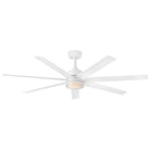 Éclairage intelligent LED Hinkley 910656FMW-LDD Ventilateur  en blanc mat