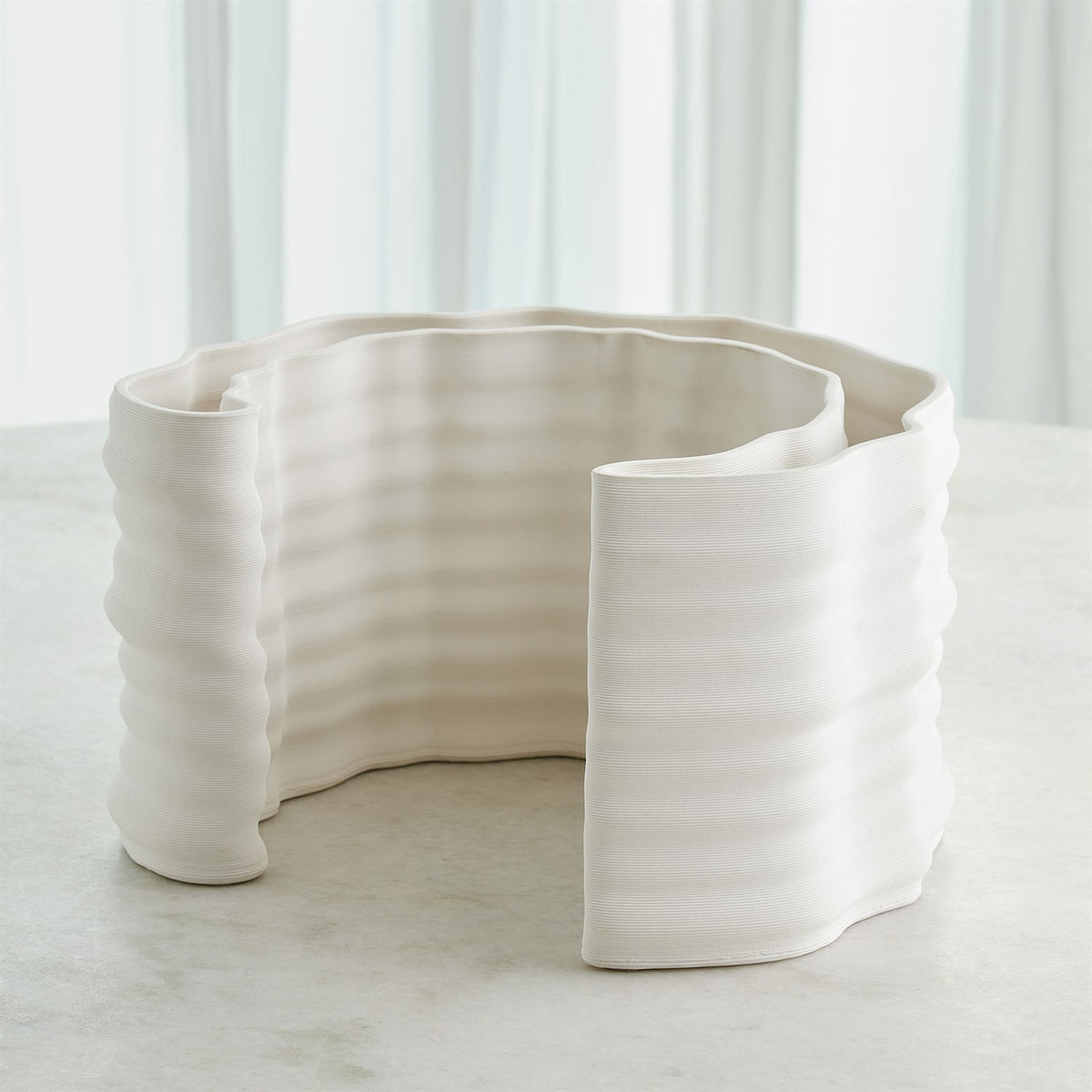 Crescent Printed Vases