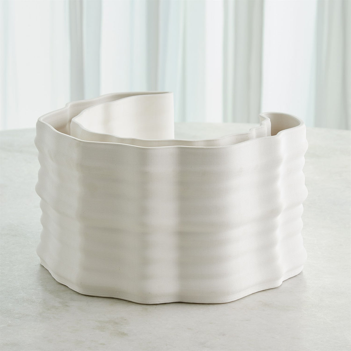 Crescent Printed Vases