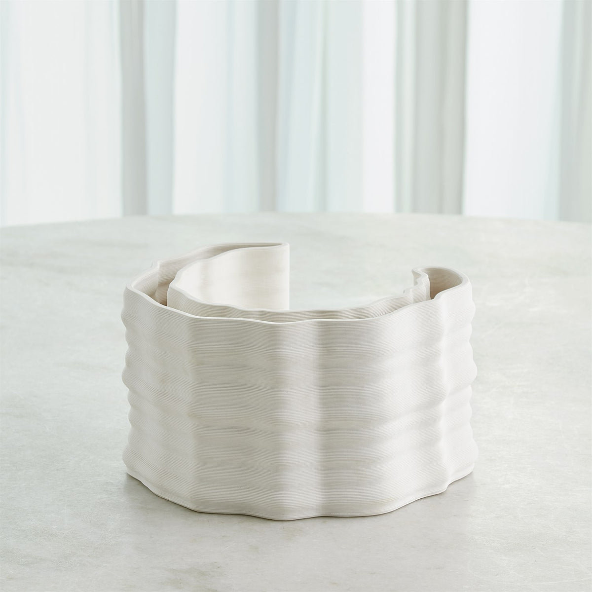 Crescent Printed Vases