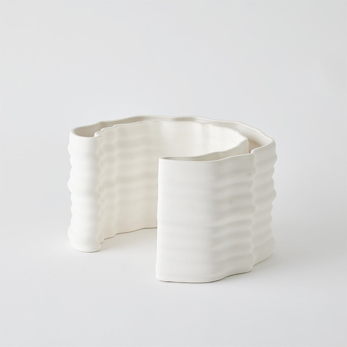 Crescent Printed Vases