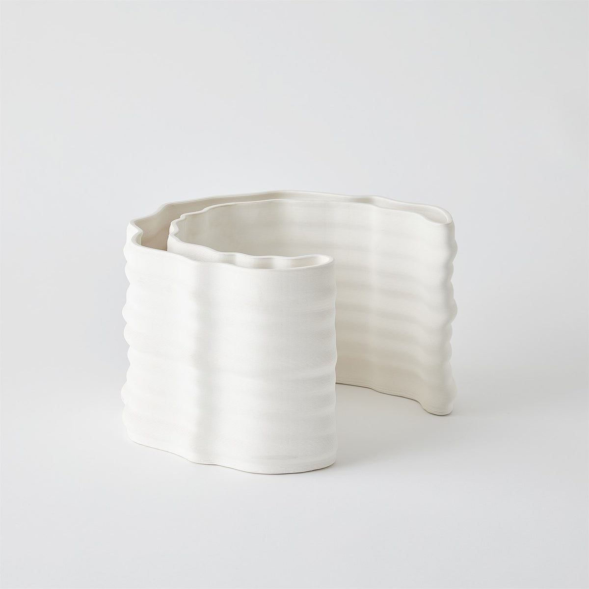 Crescent Printed Vases