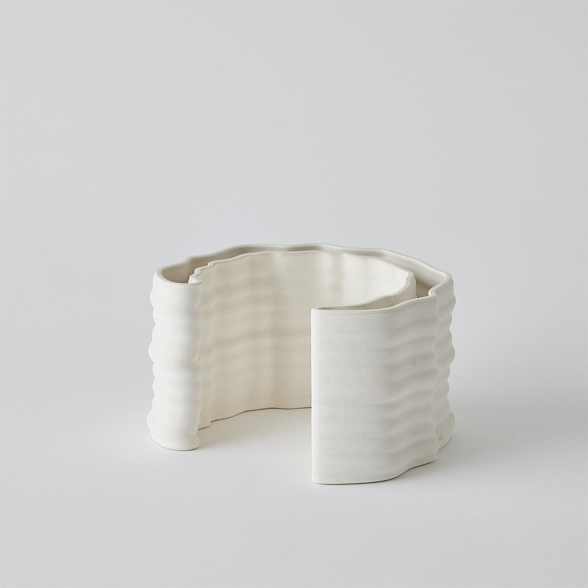 Crescent Printed Vases