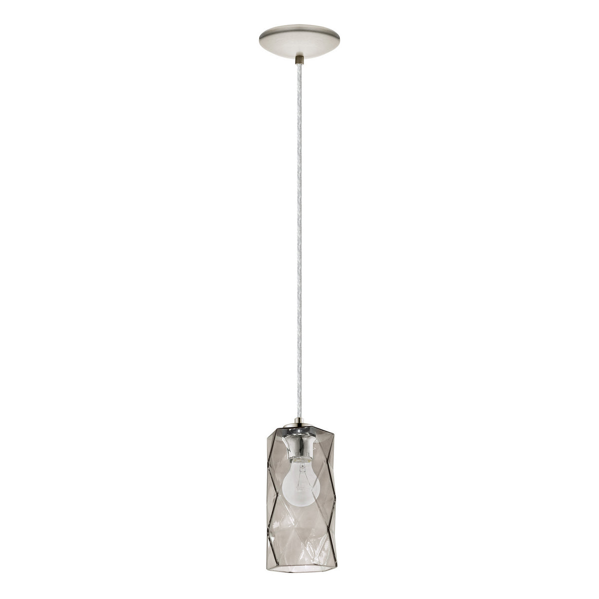 Eglo Canada - 202403A - Une lampe Suspension - Estevau - Nickel satiné