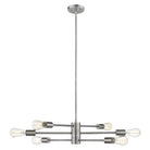 Eglo Canada - 203475A - Six lampes Suspendu - Willsboro - Nickel poli