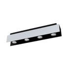 Eglo Canada - 97397A - Projecteur LED fixe sur rail - Viserba - Aluminium et noir