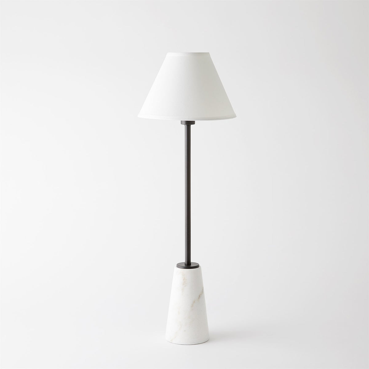 Marble Pedestal Buffet Lamp