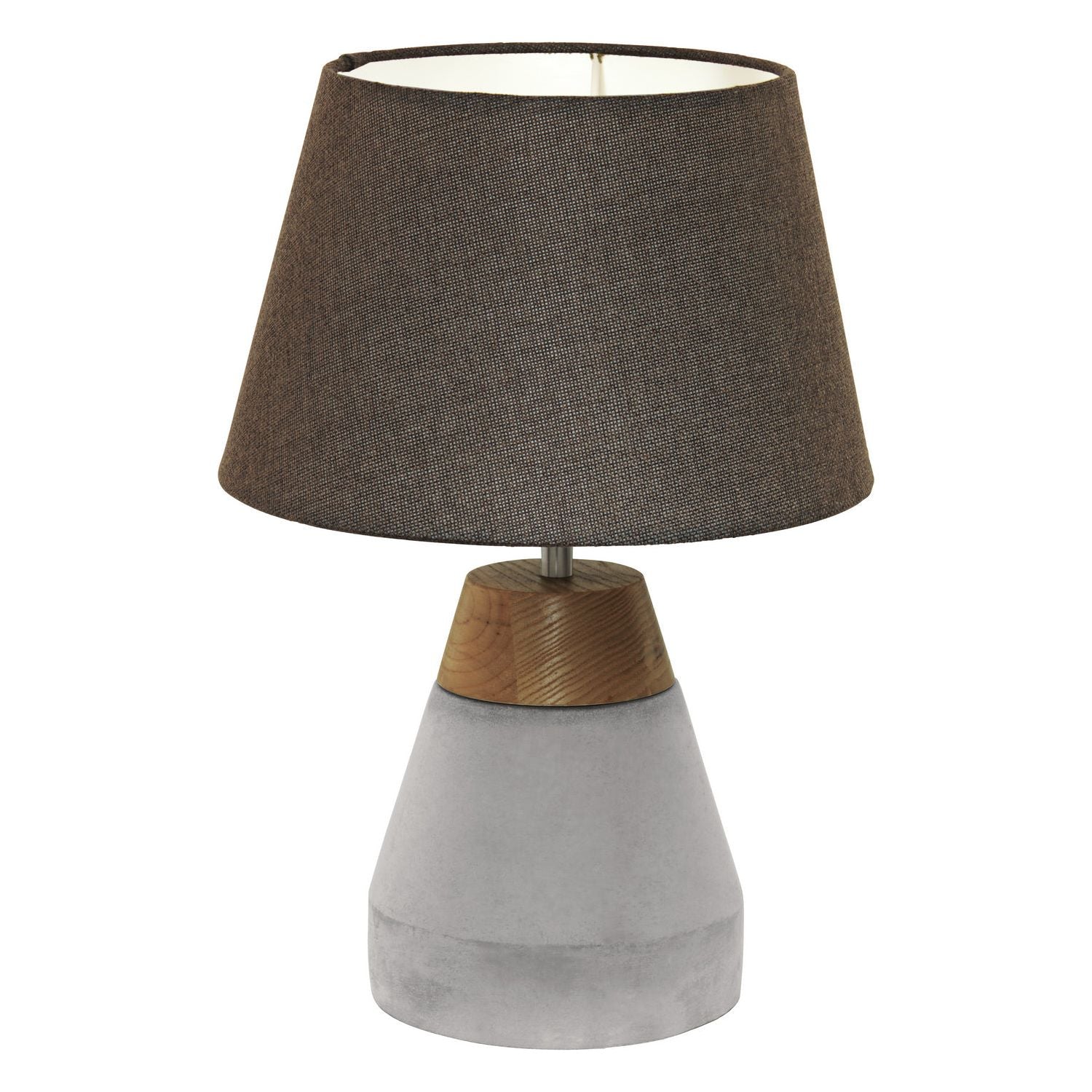 Eglo Canada - 95527A - One Light Table Lamp - Tarega - Oak & Concrete Effect