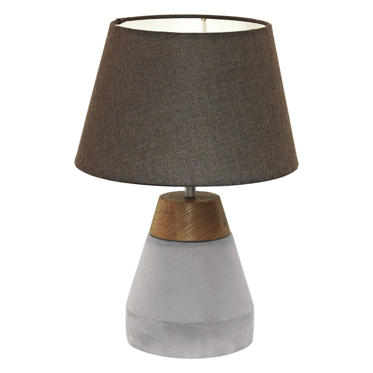 Eglo Canada - 95527A - One Light Table Lamp - Tarega - Oak & Concrete Effect