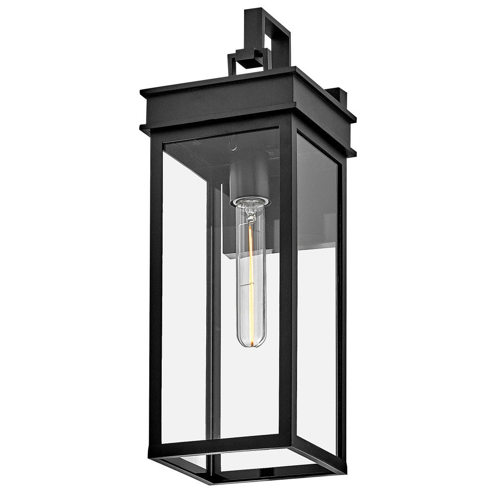 Lanterne murale Cole Lark 82064BK, noire