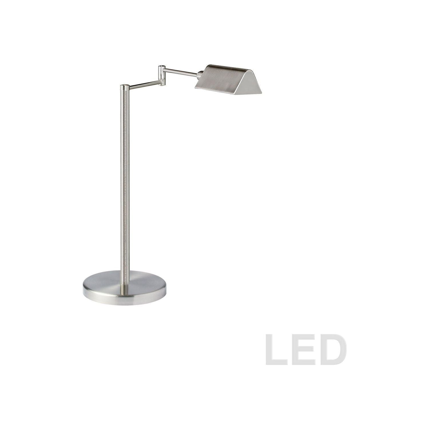 Dainolite Canada - 9157LEDT-SN - LED Table Lamp - Satin Nickel